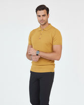 Mustard Yellow Men’s Polo T-Shirt